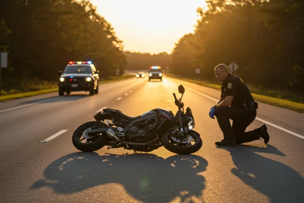 Columbus Motorcycle Crashes: 49% Fault Rule
