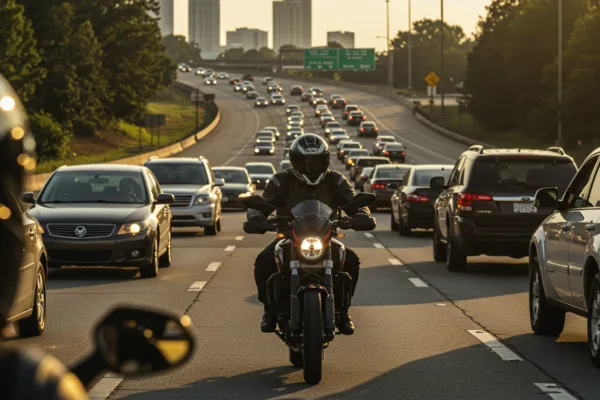 Lane Splitting in Georgia: 2026 Legal Guide