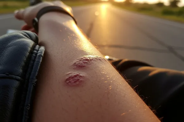 Road Rash After a Motorcycle Accident? Know Your Rights