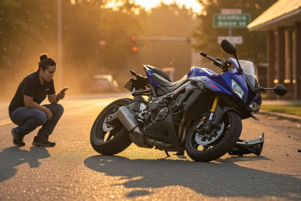GA Motorcycle Crash: Why 40% Fault Kills Your Claim