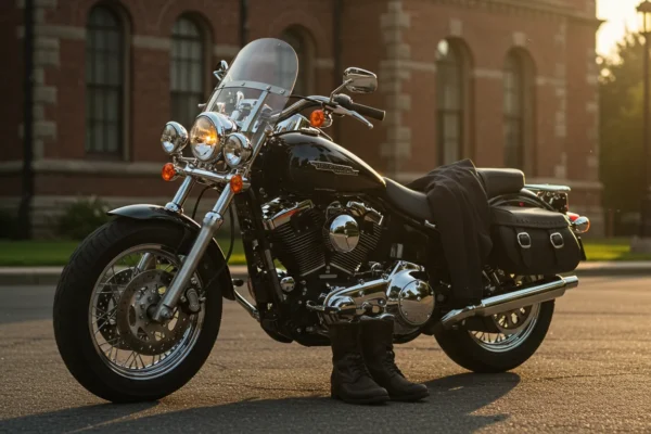 The roar of a Harley Davidson was Mark’s therapy.
