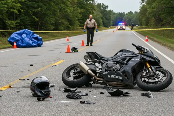 GA Motorcycle Accidents: 40% Fatal Head Injuries