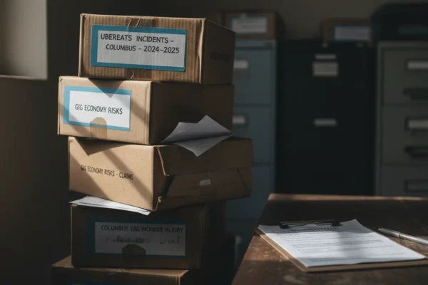 Columbus UberEats Injuries: 2026 Gig Economy Risks