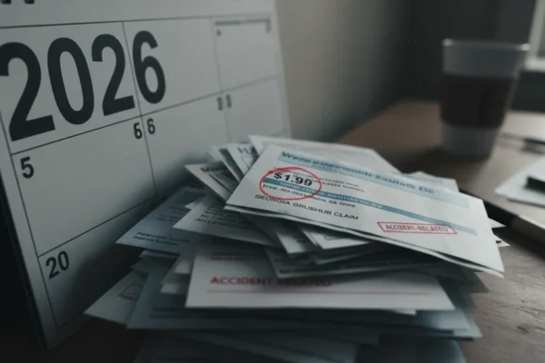 Georgia Grubhub Accidents: 2026 Medical Bill Shock