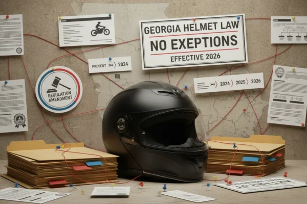 Georgia Helmet Law: No Exceptions in 2026