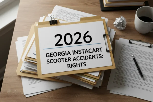 Georgia Instacart Scooter Accidents: 2026 Rights