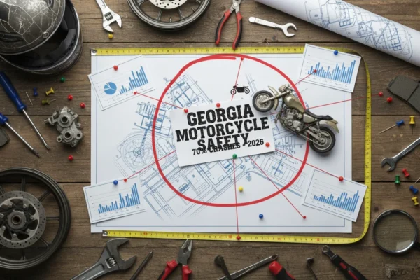 Georgia Motorcycle Safety: 70% of Crashes in 2026