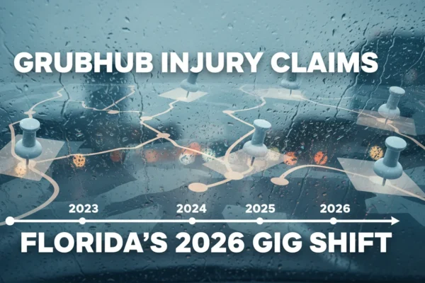 Grubhub Injury Claims: Florida’s 2026 Gig Shift