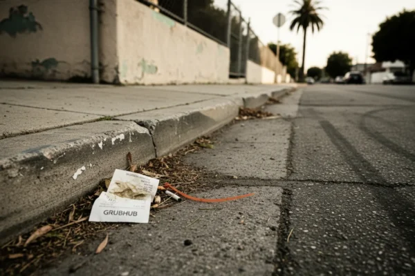 Grubhub Los Angeles: Motorcycle Risks in 2026