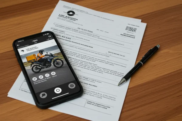 Los Angeles DoorDash: 73% Motorcycle Injury Risk in 2026