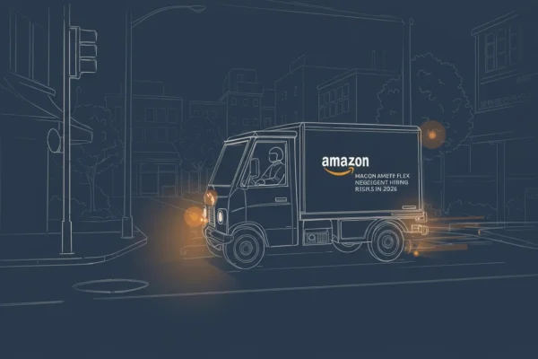 Macon Amazon Flex: Negligent Hiring Risks in 2026