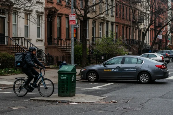 New York Gig Drivers Face 2026 Crash Risks