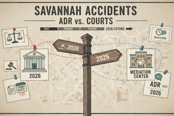 Savannah Accidents: ADR vs. Courts in 2026