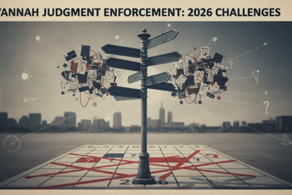 Savannah Judgment Enforcement: 2026 Challenges