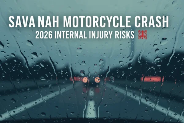 Savannah Motorcycle Crash: 2026 Internal Injury Risks