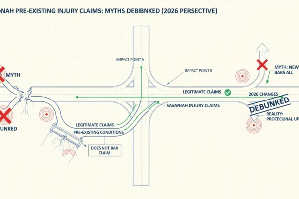 Savannah Pre-Existing Injury Claims: 2026 Myths Debunked