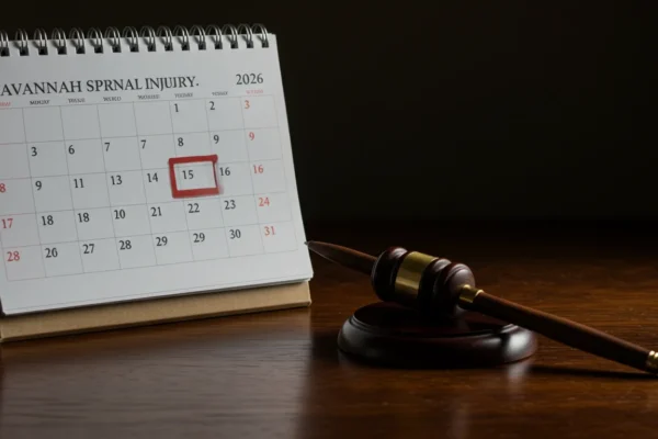 Savannah Spinal Injury: 3 Legal Steps for 2026