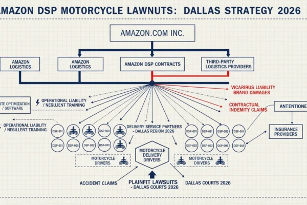 Amazon DSP Motorcycle Lawsuits: Dallas Strategy 2026