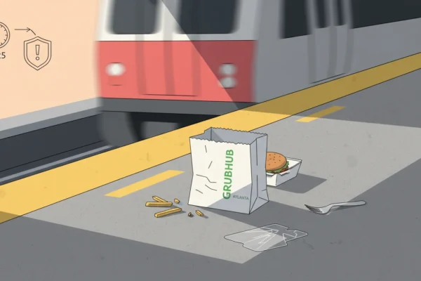 Atlanta Grubhub Accidents: 2025 Claim Evidence