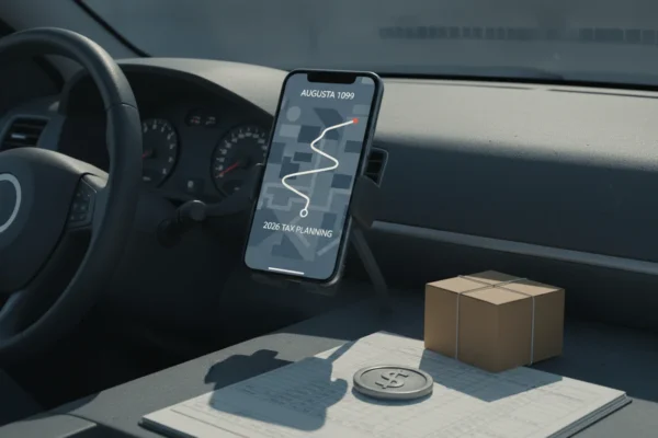 Augusta DoorDash 1099: Avoid 2026 Tax Traps