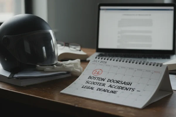 Boston DoorDash Scooter Accidents: 2026 Legal Guide