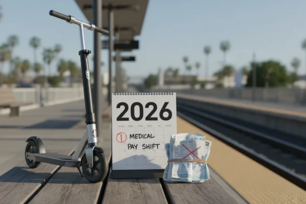California Scooter Claims: 2026 Medical Pay Shift