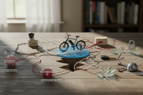 Columbus UberEats E-Bike Insurance Gaps in 2026