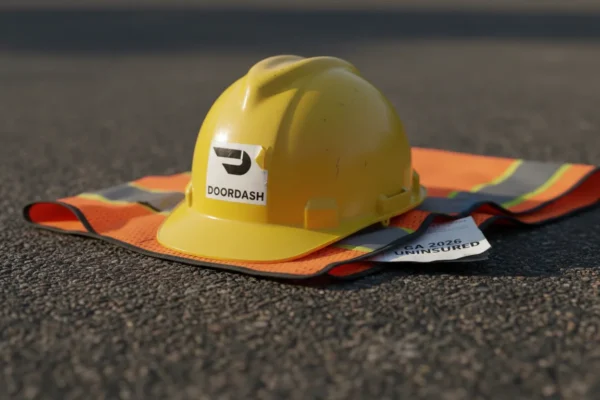 Georgia DoorDash Rider: Uninsured Chaos in 2026