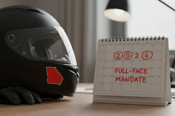 Georgia Helmet Law: 2026 Full-Face Mandate Impact
