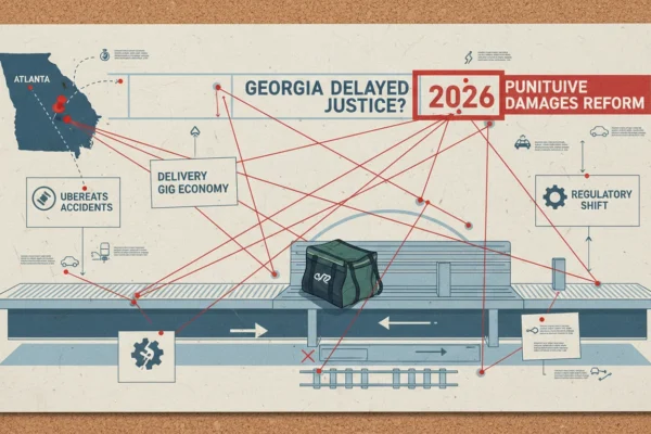 Georgia UberEats Accidents: New Punitive Damages in 2026