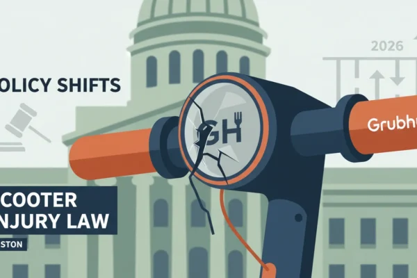 Grubhub Boston Scooter Injury: 2026 Policy Shifts