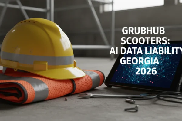 Grubhub Scooters: AI Data Liability in Georgia 2026