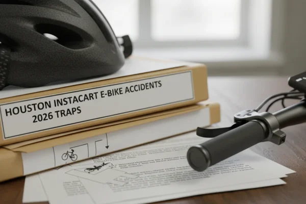 Houston Instacart E-Bike Accidents: 2026 Traps