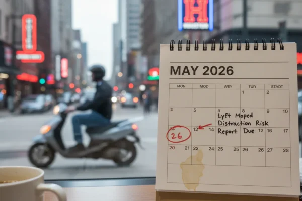 Houston Lyft Moped Risks: Distracted Driving in 2026