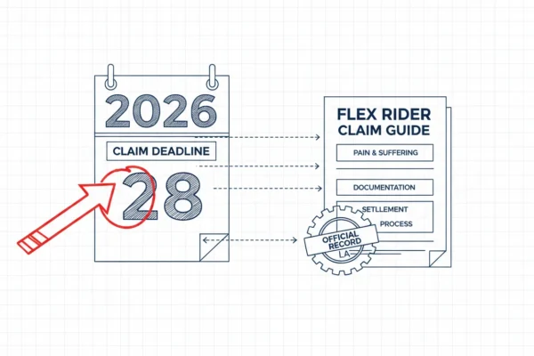 LA Flex Rider Pain & Suffering: 2026 Claim Guide