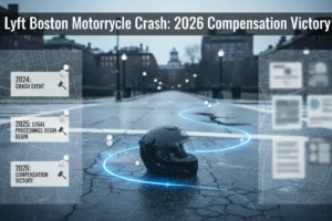 Lyft Boston Motorcycle Crash: 2026 Compensation Victory