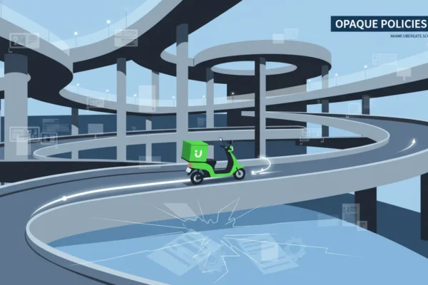 Miami UberEats Scooter Crashes: Opaque Policies in 2026