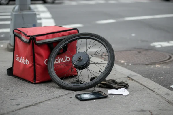NYC Grubhub E-bike Accidents: 2026 Rights
