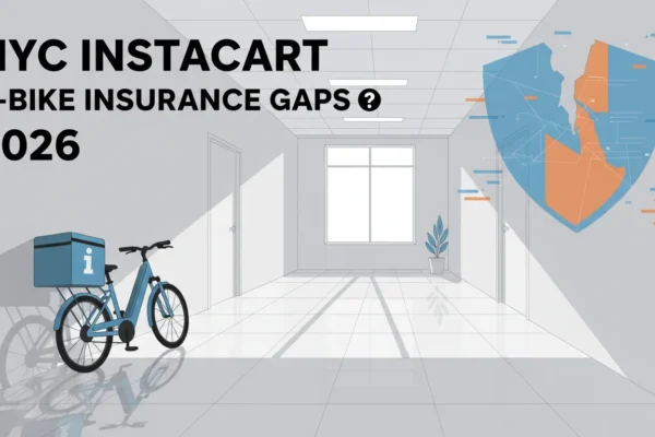NYC Instacart E-Bike Insurance Gaps in 2026