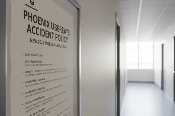 Phoenix UberEats Accidents: New 2026 Policy Rules