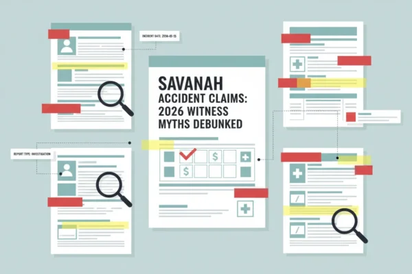 Savannah Accident Claims: 2026 Witness Myths Debunked