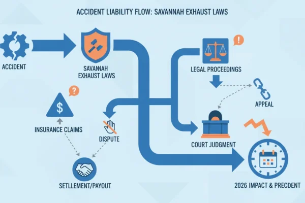 Savannah Exhaust Laws: 2026 Accident Impact