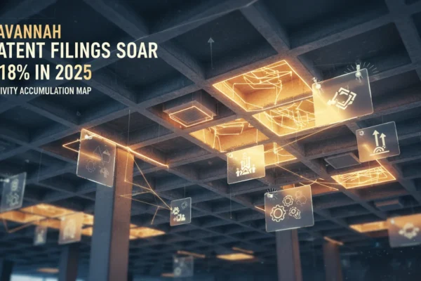 Savannah Patent Filings Soar 18% in 2025