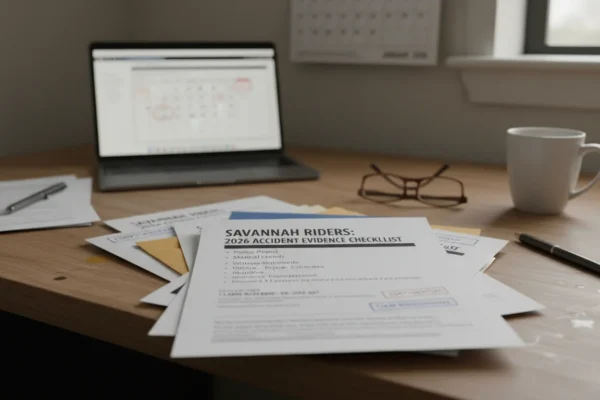 Savannah Riders: Your 2026 Accident Evidence Checklist