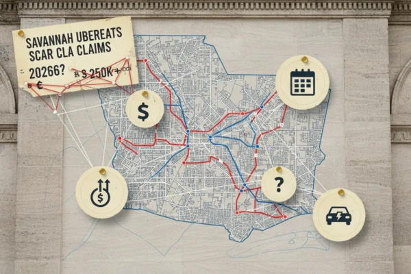 Savannah UberEats Scar Claims: $250K+ in 2026?