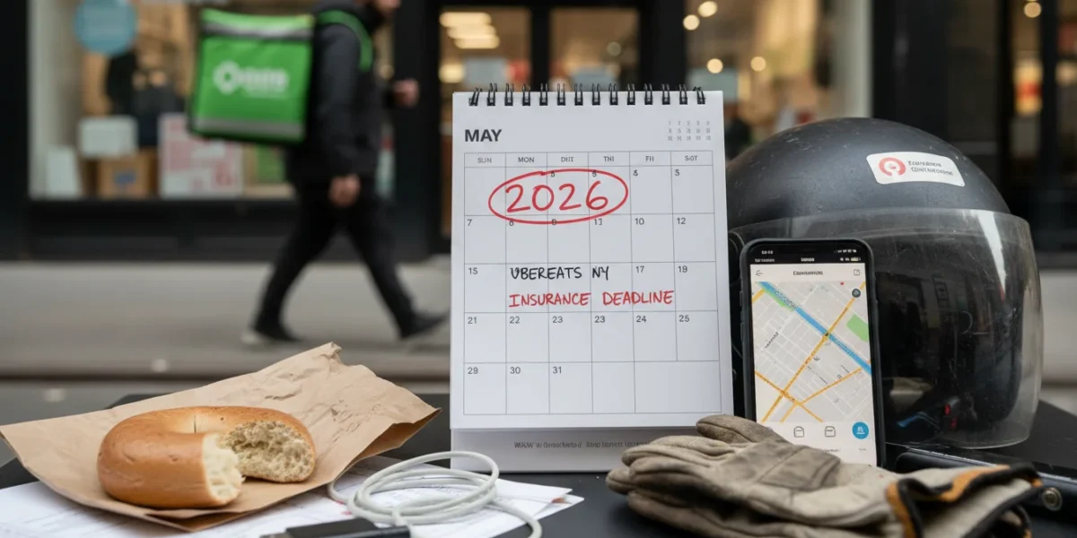 UberEats New York: Scooter Crash Insurance Gaps in 2026