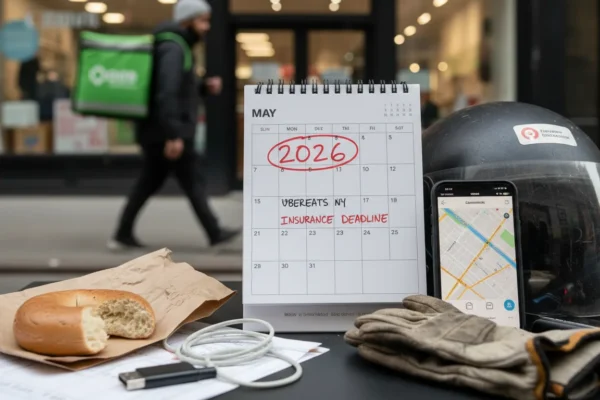 UberEats New York: Scooter Crash Insurance Gaps in 2026