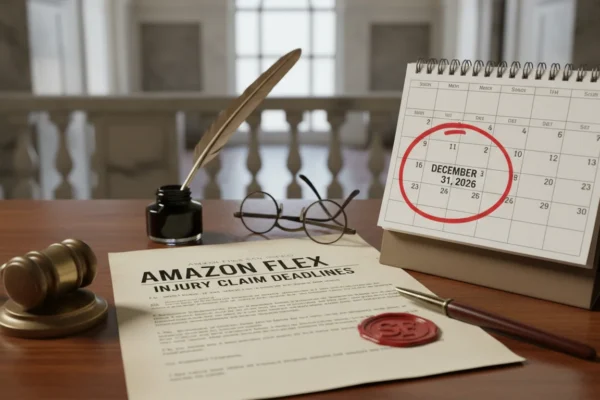 Amazon Flex San Diego: 2026 Injury Claim Deadlines