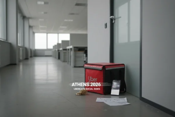 Athens UberEats: Social Media Risks in 2026