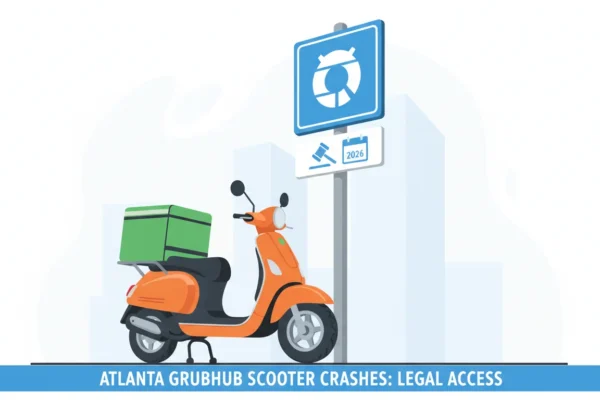 Atlanta Grubhub Scooter Crashes: 2026 Legal Access